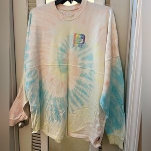 Rainbow Tie-Dye Cotton Walt Disney World Spirit Jersey